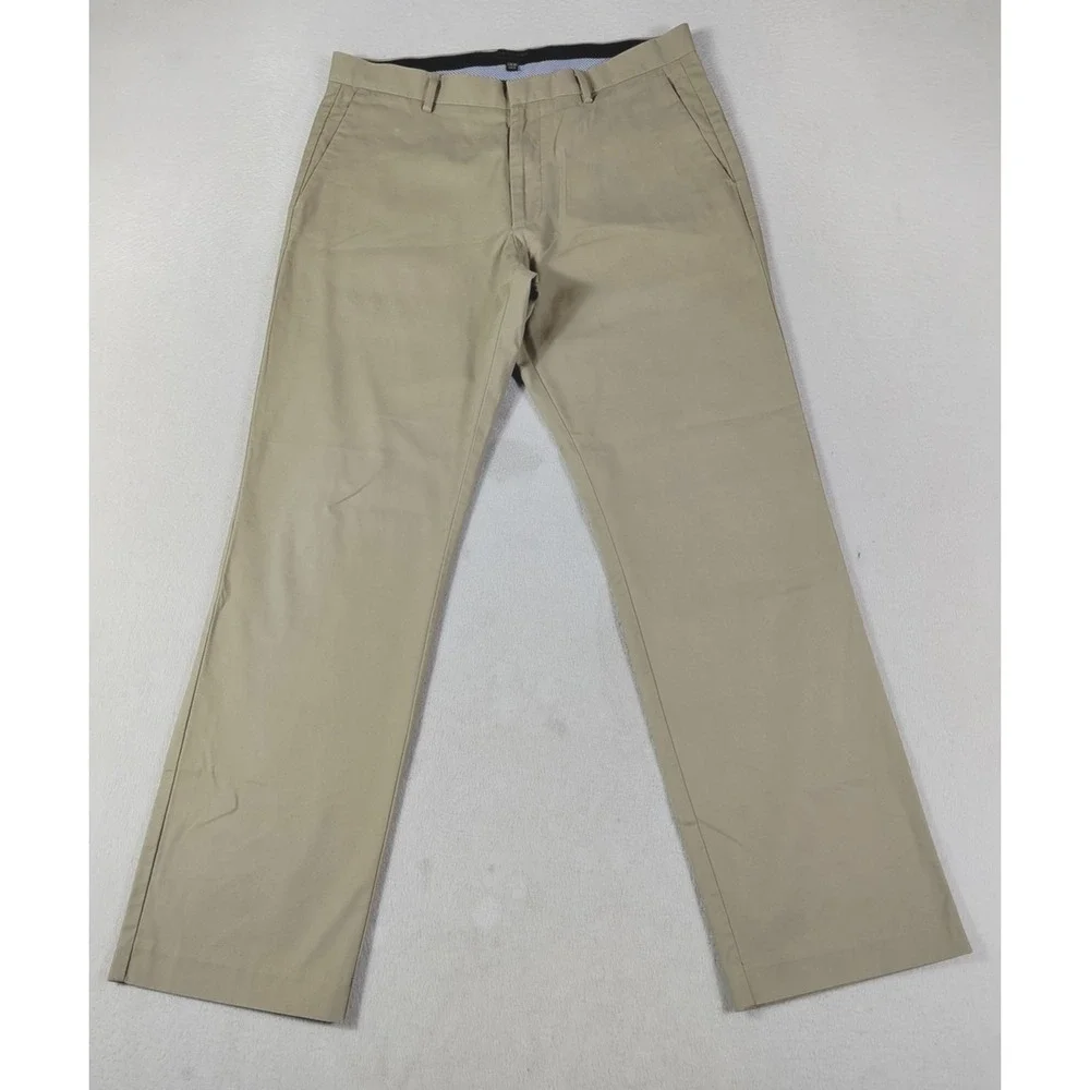 Banana Republic Pants Mens 33 Beige Business Slim Fit Chino Khakis Office